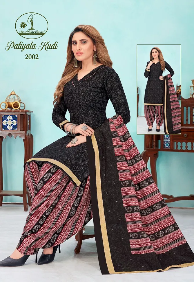 Patiyala Kudi Vol 2 By Miss World 2001 2010 Dress Material Exporters In India